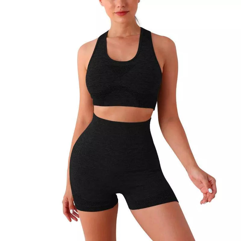 Conjunto Top & Shorts - Fitness para Academia